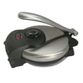 thumbnail image 1 of All Metal Handle Electric Non-Stick 8" Brushed Stainless Steel Tortilla Maker 1000-Watts, 1 of 1