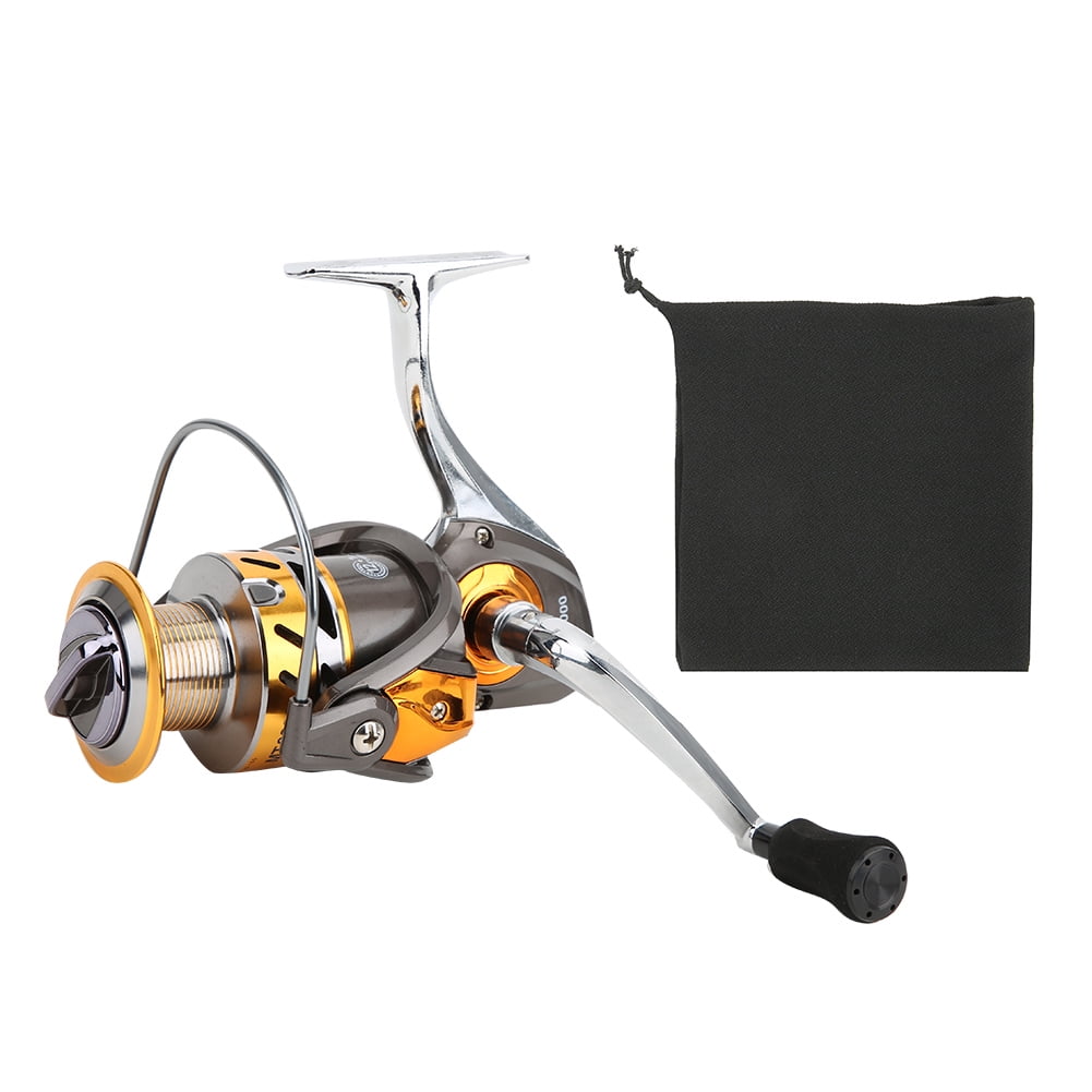 All Metal No Interval Folding Rocker Arm Saltwater Spinning Wheel