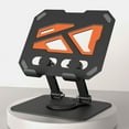 thumbnail image 1 of All Metal Tablet Stand - 360 Degree Rotating, Foldable Desktop Holder with Height Adjustment & Heat Dissipation for Work, Gaming & Video Calls, 1 of 6