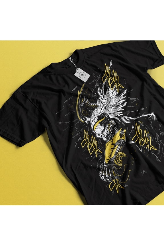 All Might T-shirt My Hero Academia Boku Hawks Armor Strip Gift Shirt All Size