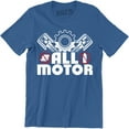 thumbnail image 1 of All Motor Car Racing No boost No Spay Funny Race Drifting Men T-Shirt, 1 of 4