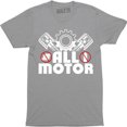 thumbnail image 1 of All Motor Car Racing No boost No Spay Funny Race Drifting Men T-Shirt, 1 of 4
