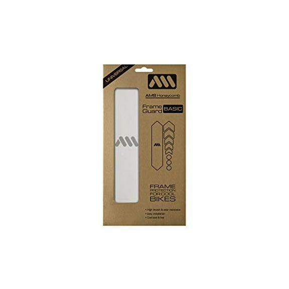 All Mountain Style Basic Honeycomb Frame Guard, Clear/Silver