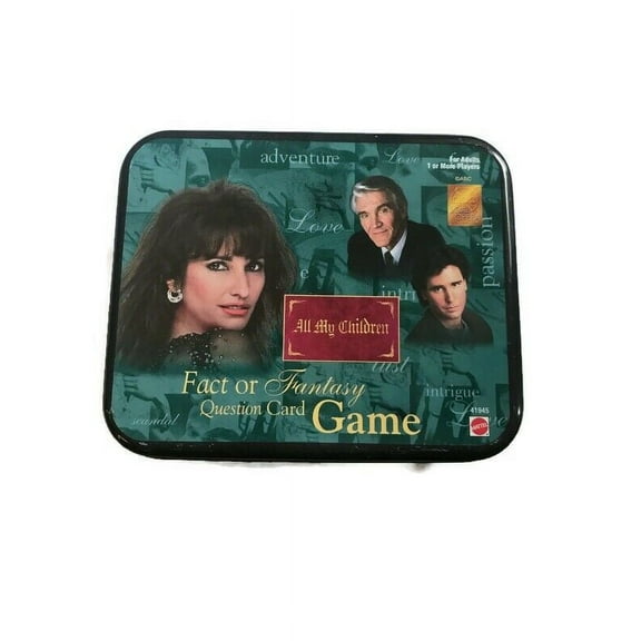 All My Children Fact or Fantasy Question Card Game