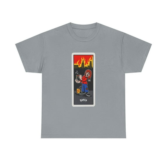 All My Homies Gas Baker Skateboard 2000s Vintage Classic T Shirt Design Print - Gravel / 4XL