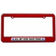 thumbnail image 1 of All My Kids Have Paws Prints Dogs Cats Blue License Plate Tag Frame, Multiple Colors, 1 of 1