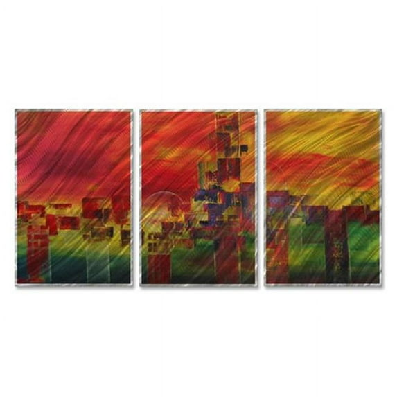 All My Walls 0067ME00010 Progress Metal Art, Multi Color - Oversized