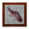 thumbnail image 1 of All My Walls 0086ME00015 Red Snapper Metal Wall Decor, Multicolor - Medium, 1 of 1