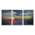 thumbnail image 1 of All My Walls 0103ME00045 Evening Metal Wall Sculpture, Yellow, Red & Blue - Oversized, 1 of 1