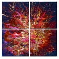 thumbnail image 1 of All My Walls 0117ME00020 Star Burst in Centaurus SQI Metal Wall Art, Multi Color - Medium, 1 of 4