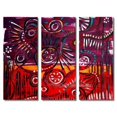 thumbnail image 1 of All My Walls 0142ME00016 Tribal Love Wall Art, Purple, Red, Orange & Blue - Medium, 1 of 1