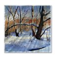 thumbnail image 1 of All My Walls Backyard Winter by Nelda Jansen Painting, 1 of 1