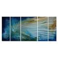 thumbnail image 1 of All My Walls 'Fluid Rigidity' by Megan Duncanson 5 Piece Graphic Art Plaque Set, 1 of 4