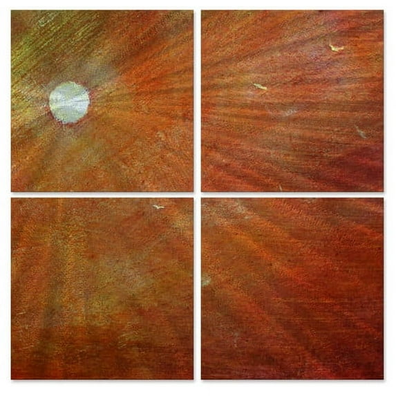 All My Walls Moon Glow by Toni Grote 4 Piece Painting Set