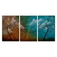 thumbnail image 1 of All My Walls 'Soul Mates' by Jaime Zatloukal Best 3 Piece Painting Print Plaque Set, 1 of 4