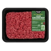 All Natural* 93% Lean/7% Fat Lean Ground Beef, 1 lb Tray