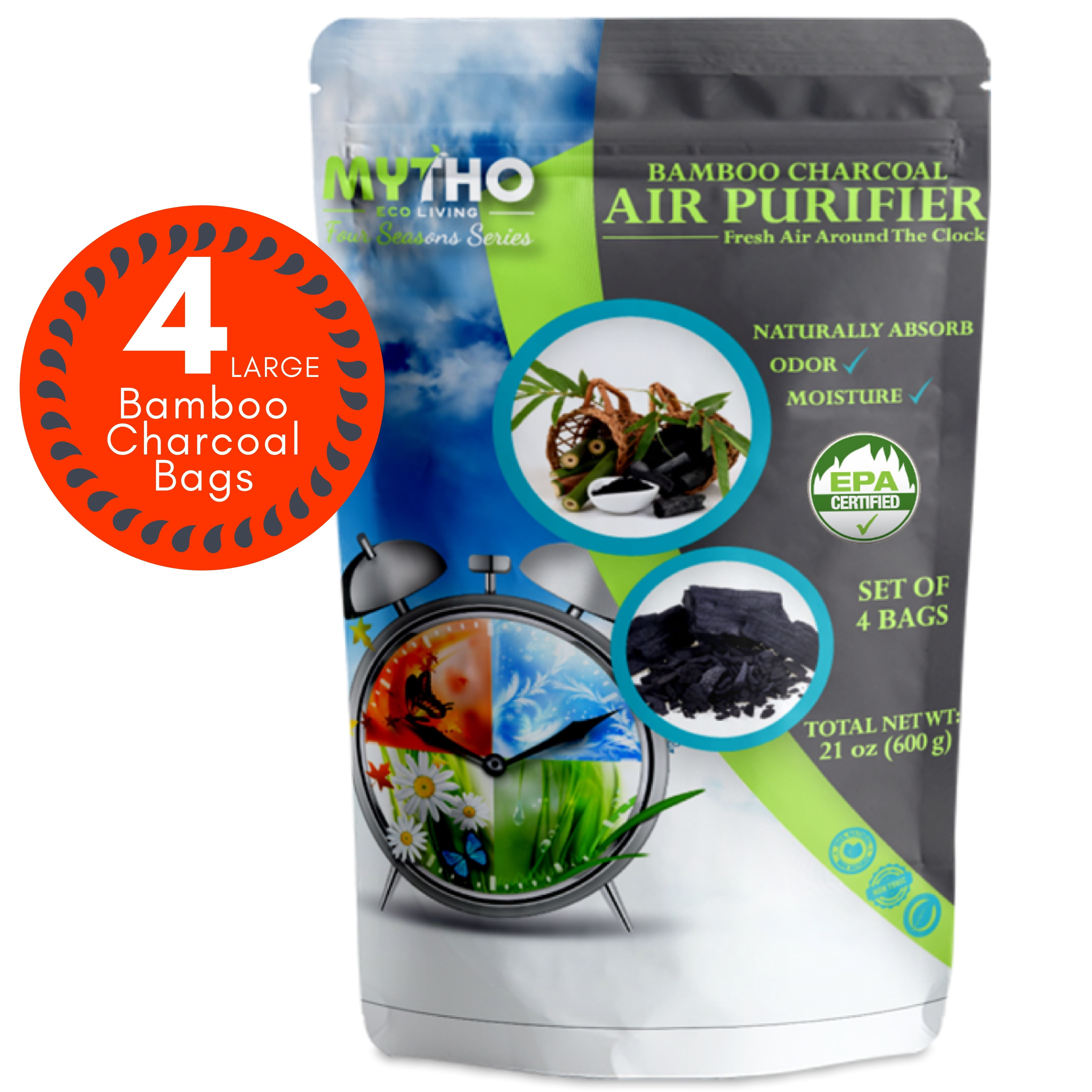 All Natural Activated Bamboo Charcoal Air Purifier Remove Odor
