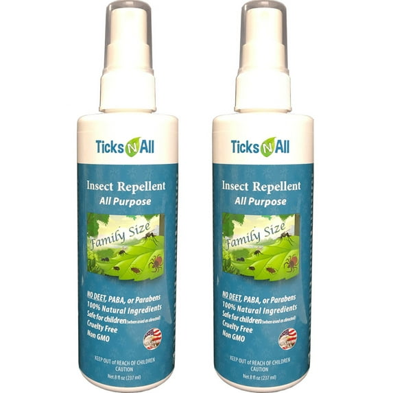 All Natural All Purpose Insect Repellent 8oz (2 pack)