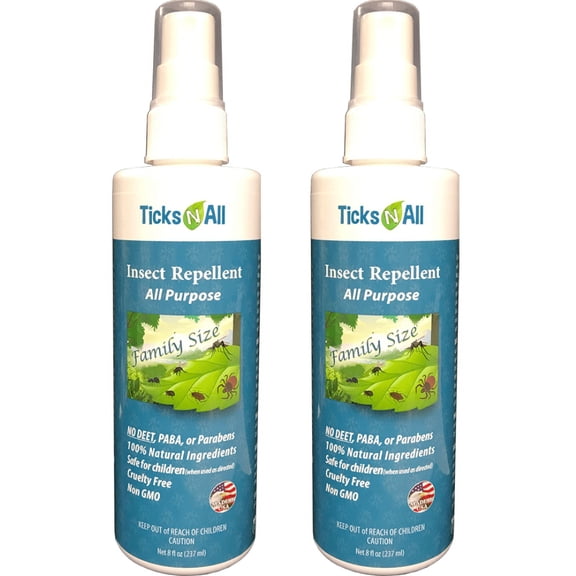 All Natural All Purpose Insect Repellent 8oz (2 pack)