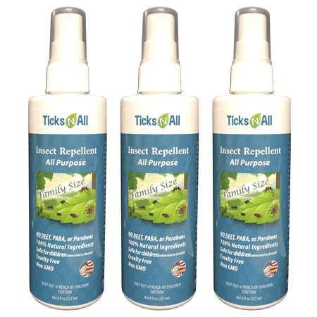 All Natural All Purpose Insect Repellent 8oz (3 pack)