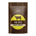thumbnail image 1 of All Natural Au Jus Beef Jerky - No Added Preservatives, No MSG or Nitrates - Rich, Savory Flavor, 100% Lean Beef (2.5 Ounce, Pack of 1), 1 of 6