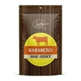 thumbnail image 1 of All Natural Habanero Beef Jerky - No Added Preservatives, No MSG or Nitrates - Spicy, Fiery Habanero Punch, 100% Lean Beef (2.5 Ounce, Pack of 1), 1 of 5