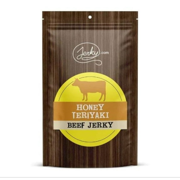 All Natural Honey Teriyaki Beef Jerky - No Added Preservatives, No MSG or Nitrates - Sweet, Savory Teriyaki Blend, 100% Lean Beef (1 Pound)