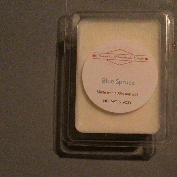 All-Natural, Blue spruce Wax Melt, Saxon's Handmade Crafts LLC, 7.00