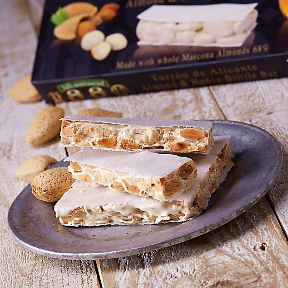 All Natural Crunchy Alicante Turrón Candy - 5.3 Ounces By La Tienda ...