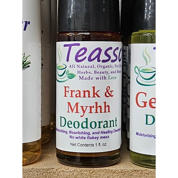 All Natural Deodorant - Frankincense & Myrrh