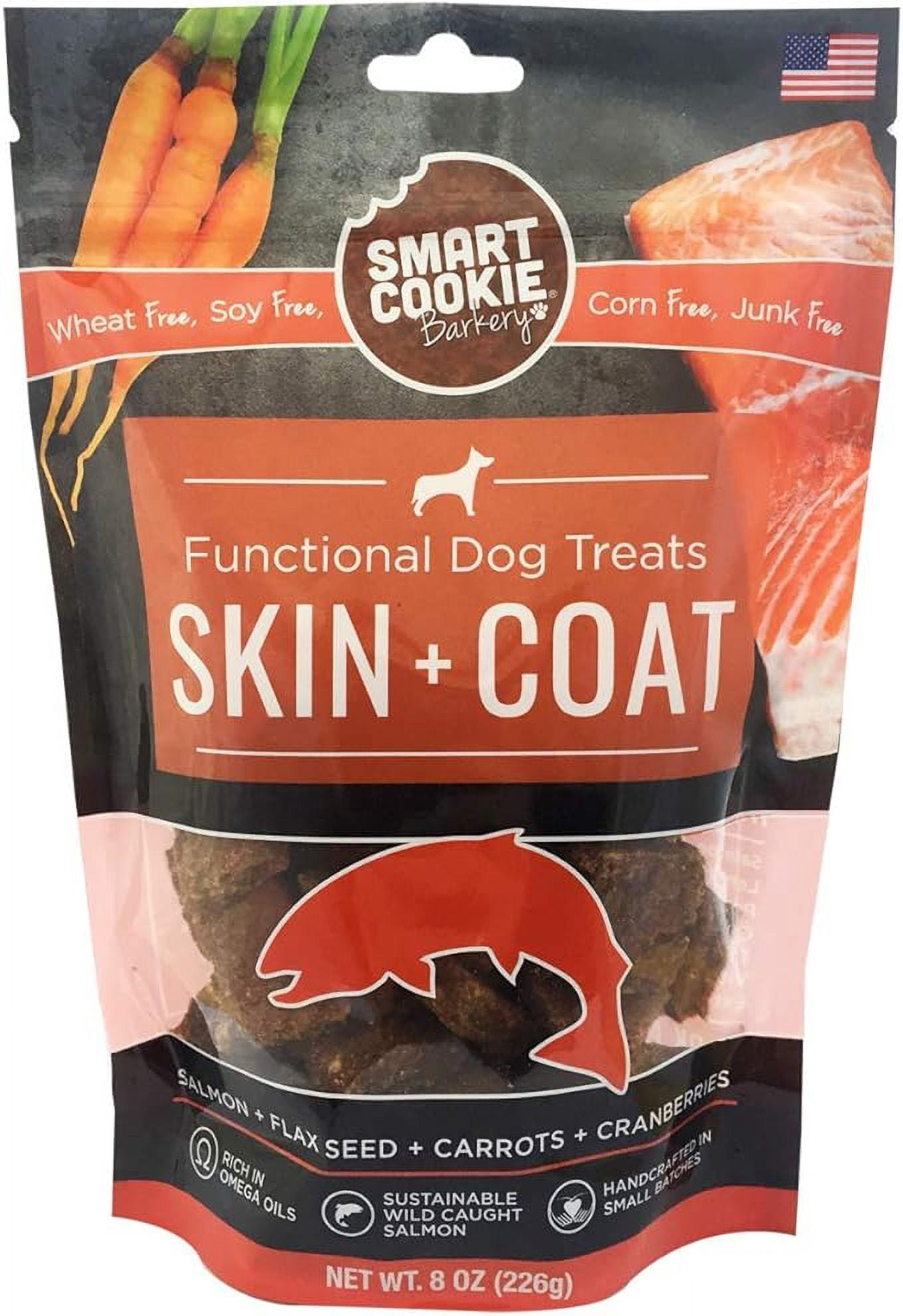 All Natural Dog Treats - Healthy Skin & Coat Salmon Dog Treats - Ideal ...