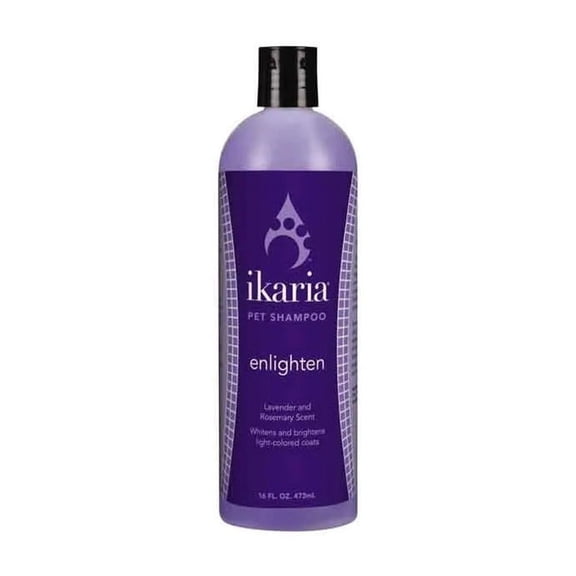 All Natural Dog and Cat Grooming Shampoo Luxurious Rich Spa Inspired Restorative (Enlighten - 16 Oz)