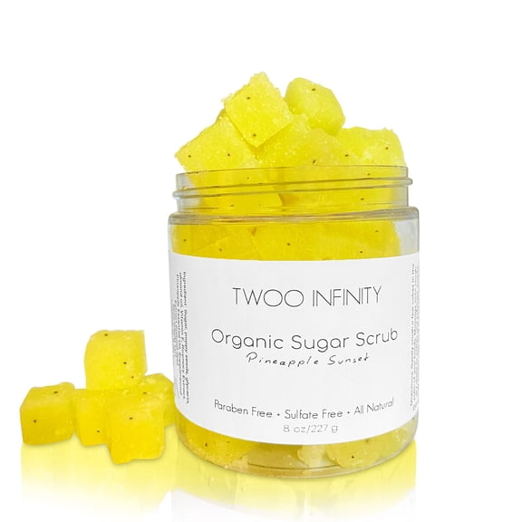 All Natural | Exfoliating and Moisturizing Body Scrub Cubes | Made with Organic Ingredients