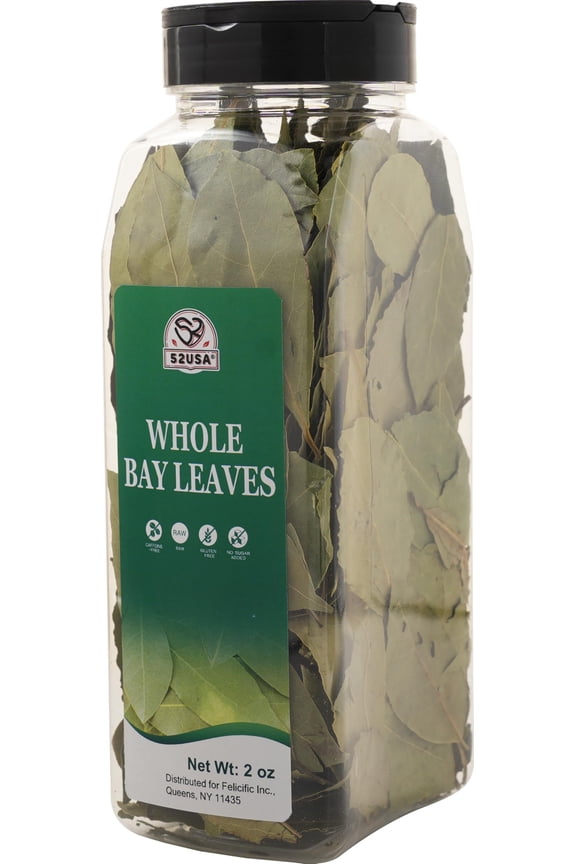 All Natural Gluten Free Caffeine No Sugar Laurel Herbs 52Usa Bay For Cooking Leaves Whole 2 Oz