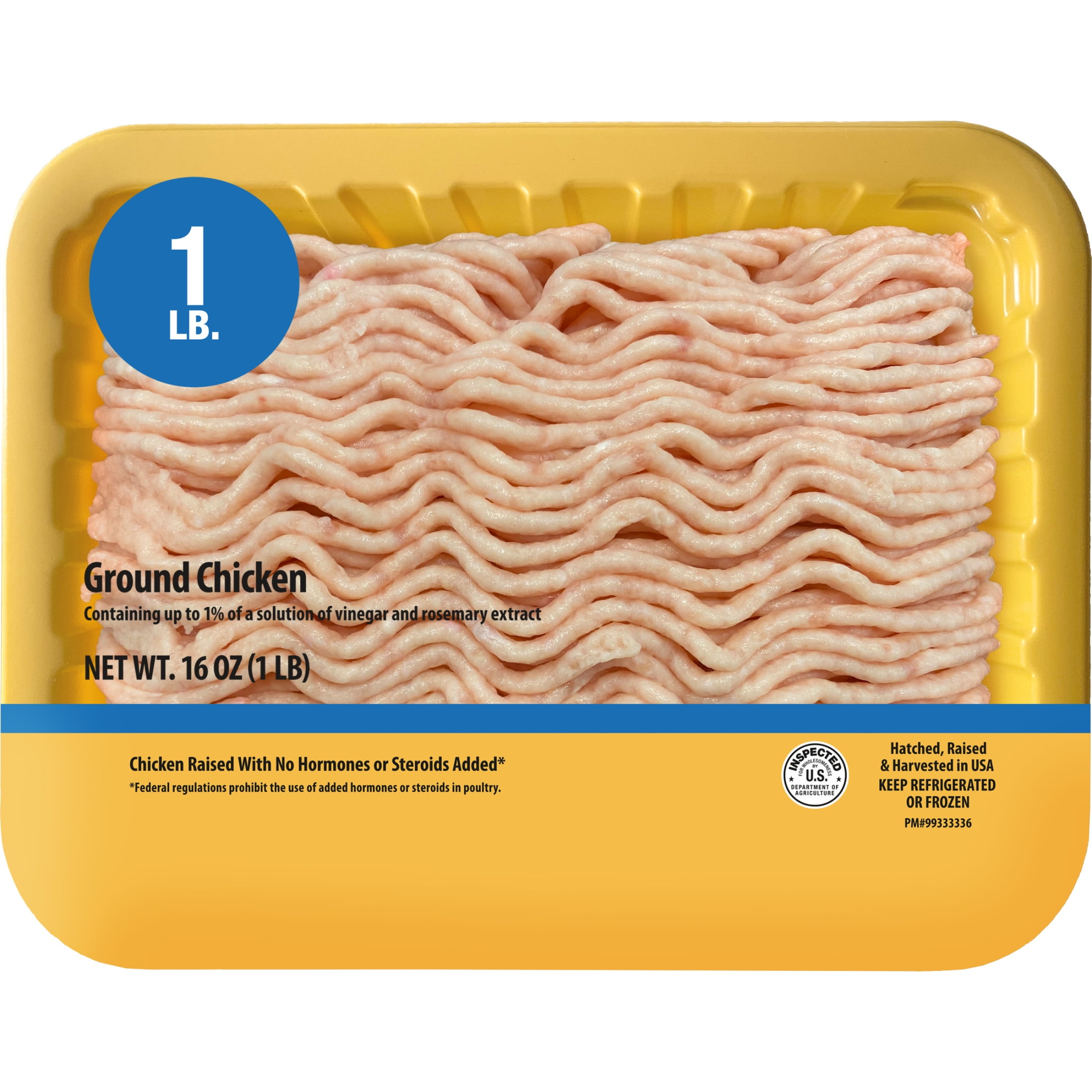All Natural Ground Chicken, 1 lb Tray Tray
