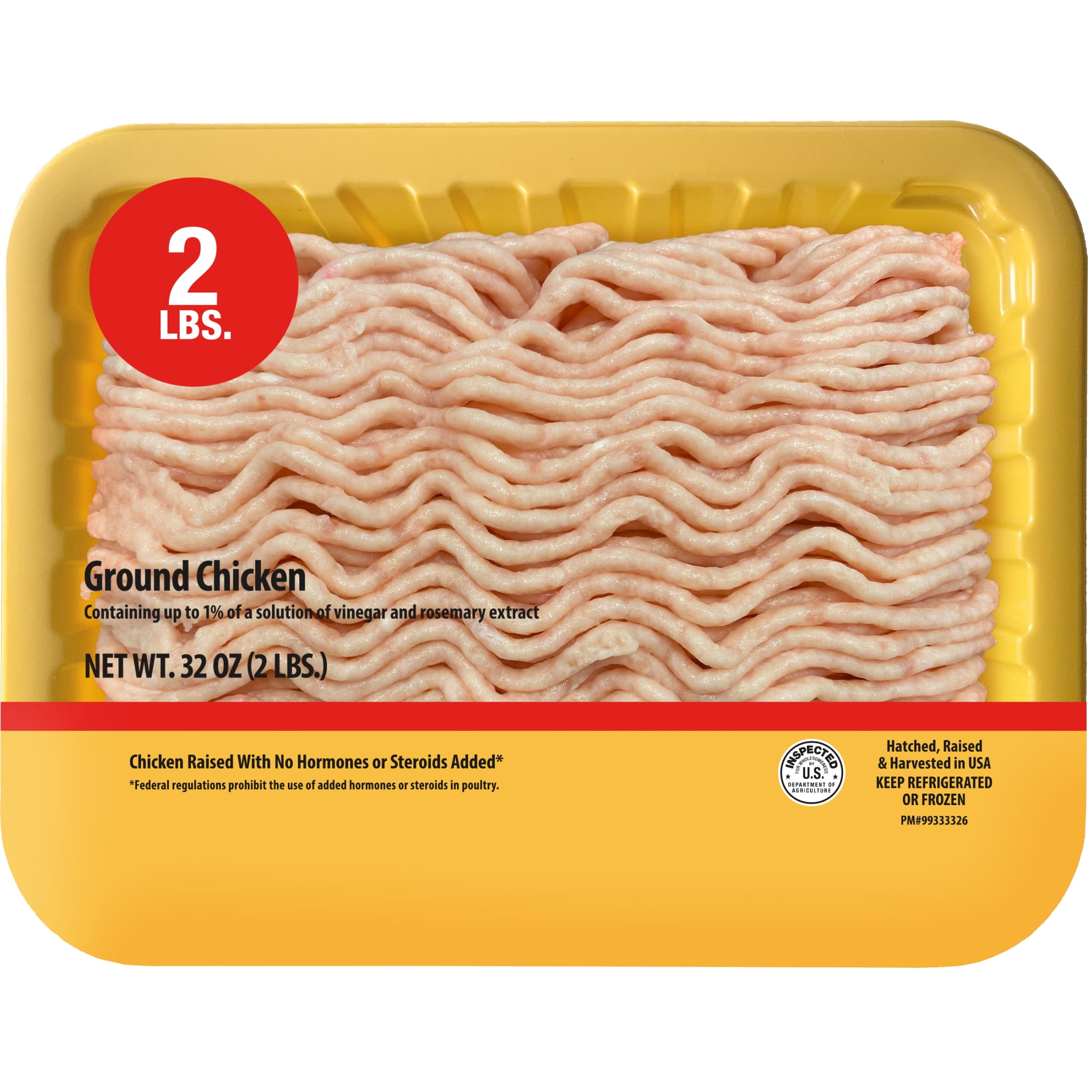 All Natural Ground Chicken, 2 lb Tray Tray