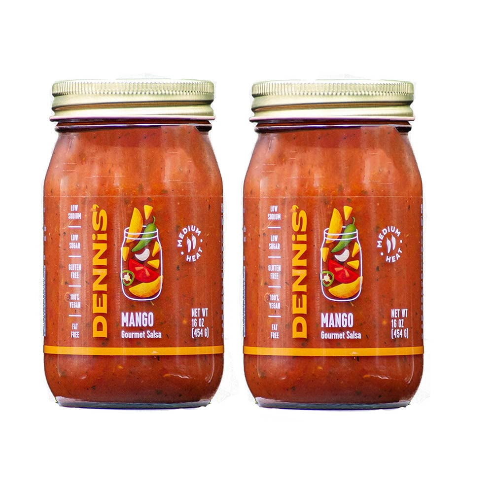 Chip Magnet Mango Habanero Salsa - Medium, Chunky, Case Of 4 (16 Oz Jars)