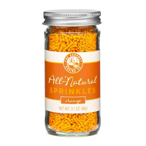 All Natural Orange Sprinkles