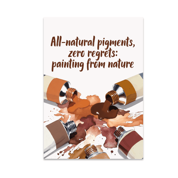 All-Natural Pigments Zero Regrets Art - Nature Lover - 13x19 Poster Print