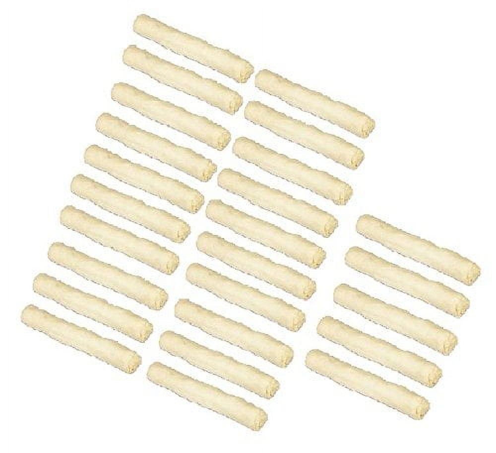 All Natural Retriever Rolls Rawhide Dog Chews 9.5" Bulk Pack of 25, 50, or 100(25 Bones)