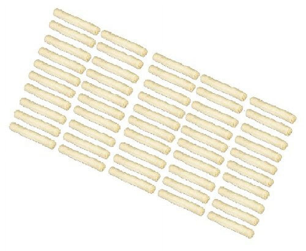 All Natural Retriever Rolls Rawhide Dog Chews 9.5" Bulk Pack of 25, 50, or 100(50 Bones)