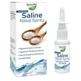thumbnail interactive-video image 1 of NaturePro Hypertonic Hypotonic Saline Nasal Spray for Dry Noses and Allergy Relief, 0.75 fl oz, 1 of 11