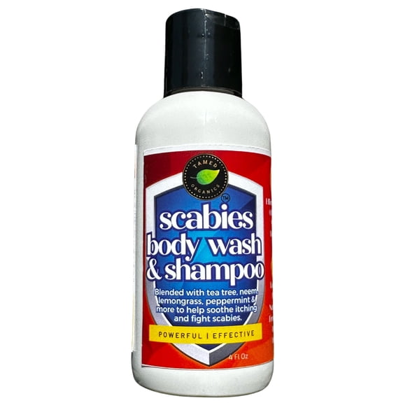 All-Natural Scabies Body Wash Shampoo, 4 fl oz