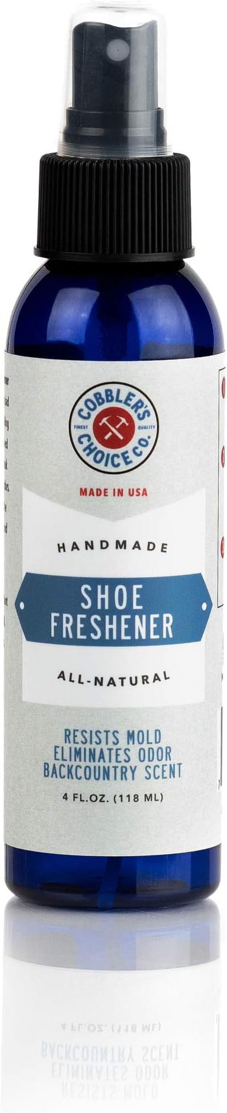 AllNatural Shoe Deodorizer Spray Shoe Freshener Safely Eliminates