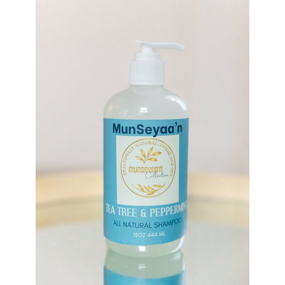 All-Natural Tea Tree & Peppermint Shampoo