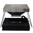 thumbnail image 1 of All Natural Wood Charcoal Tailgater GTX Camping Grill, Gray, 1 of 1