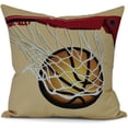 thumbnail image 1 of All Net Geometric Print Pillow, 1 of 2
