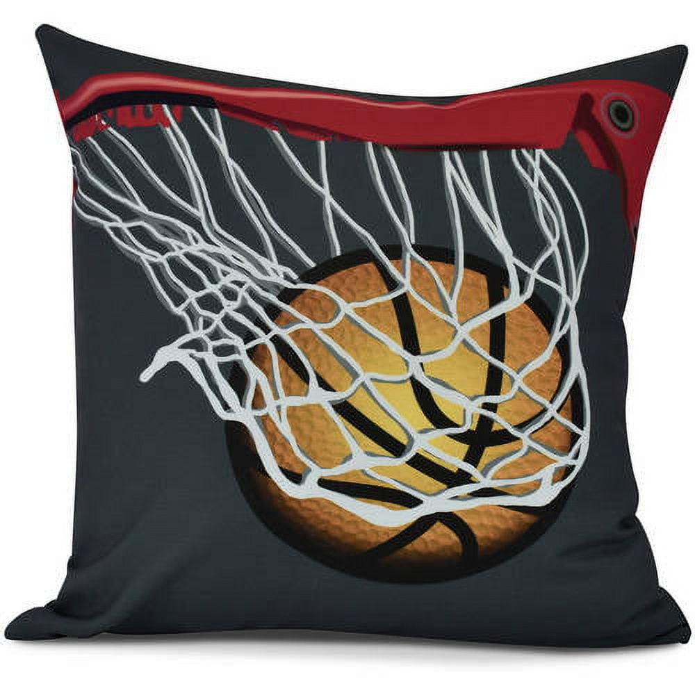 All Net Geometric Print Pillow