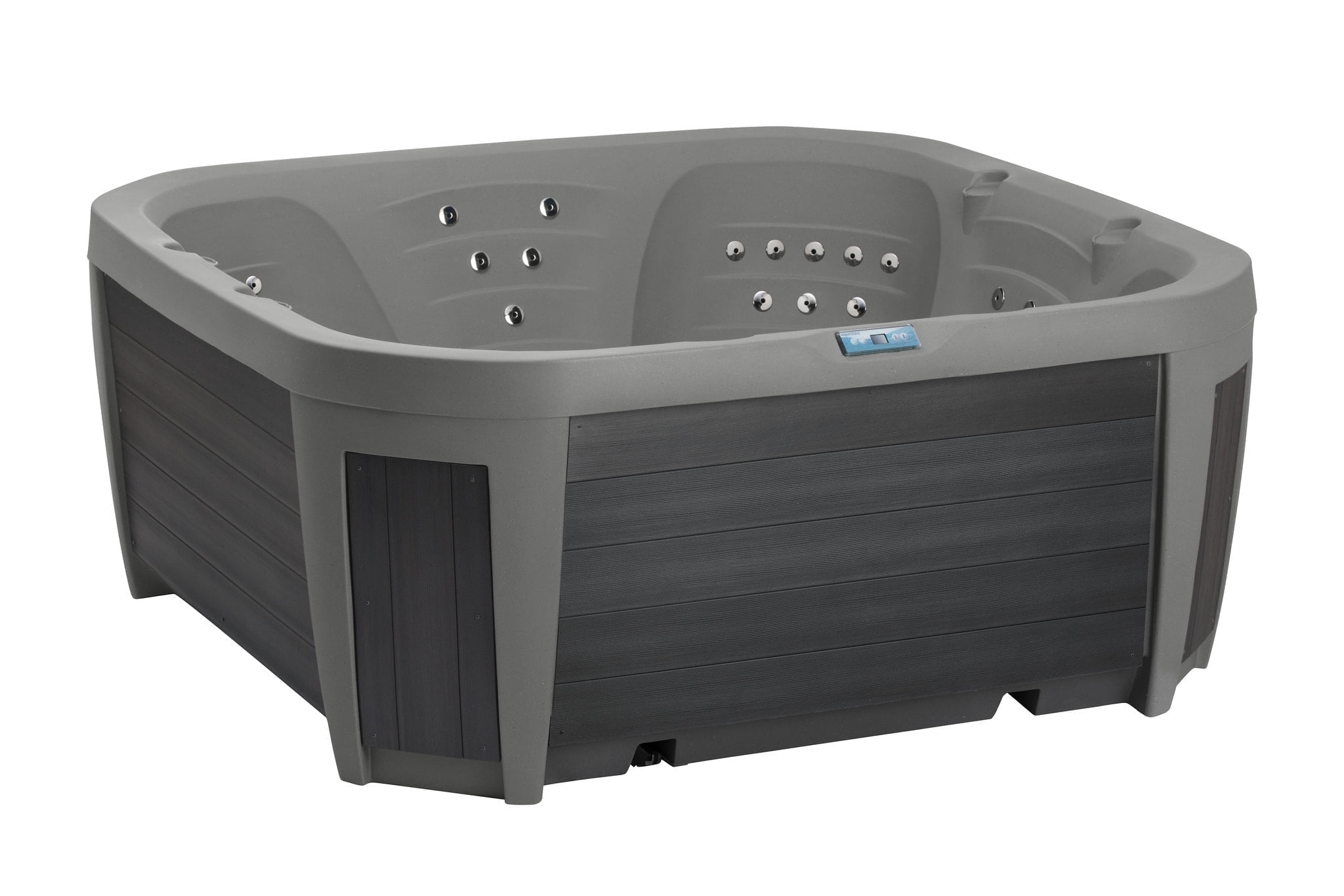 All New 2025 HydroLuxe BALI Taupe/Grey Hot Tub - 6-person, 46 Jets, 230v