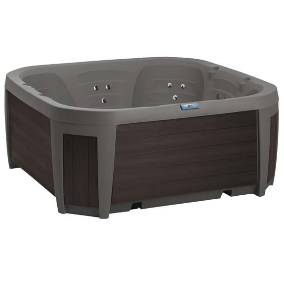 All New 2025 HydroLuxe MAUI Taupe/Brown Hot Tub - 6-person, 26 Jets, Convertible 110v/220v